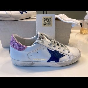 Nearly new Golden Goose Super Stars!
